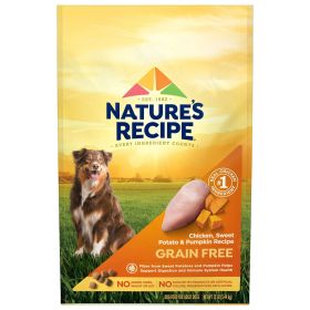 Sweet Potato & Pumpkin Recipe Dry Dog Food, 12 lb. Bag