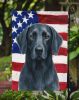 Blue Weimaraner American Flag Garden Flag Mailbox Decorative Yard Banner Outside Patio Artwork for Flower Beds, Garden Size, Multicolor
