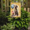 Weimaraner Happy Birthday Garden Flag Mailbox Flag Decorative Yard Flag Banner Outside Patio Artwork Yard Flower Beds, Garden Size, Multicolor