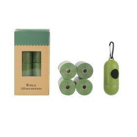 EPI Environmentally Friendly Degradable Pet Garbage Bag (Option: Green 4 1 Boxedset-Lavender Flavor)