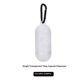 EPI Environmentally Friendly Degradable Pet Garbage Bag (Option: Distributor Transparent Color-Tasteless)