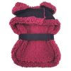 Sherpa-Lined Dog Harness Coat